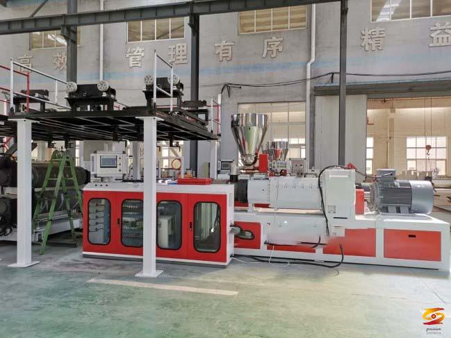 Cần tuyển kỹ thuật đùn máy nhựa spc trục vít đôi