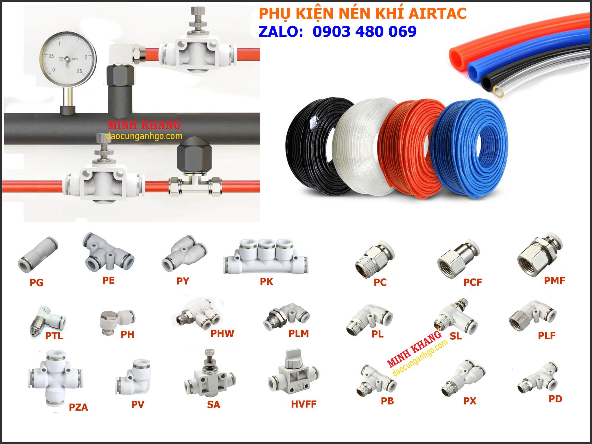 Bộ xử lý – lọc khí nén Mindman / Airtac Taiwan