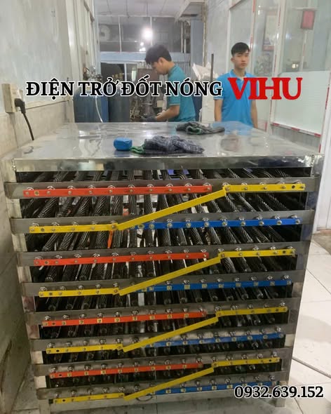 Gia công điện trở đốt nóng theo yêu cầu số lượng