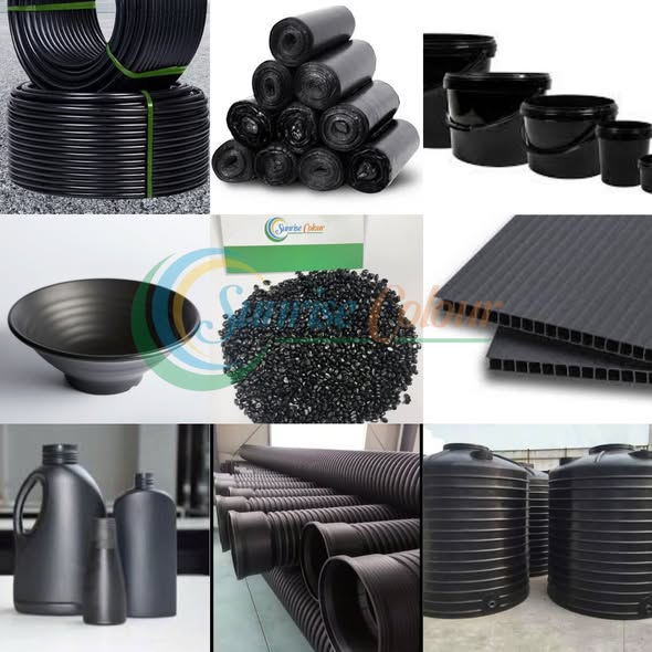 HẠT NHỰA MÀU ĐEN CAMEL -BLACK MASTERBATCH