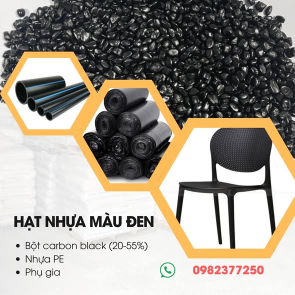 HẠT NHỰA MÀU ĐEN CAMEL -BLACK MASTERBATCH