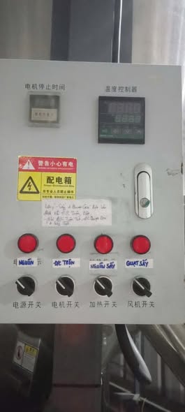 Thanh lý bồn trộn 1 tấn inox có sấy bồn Trung Quốc