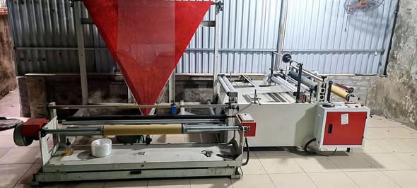 Thanh lý bộ máy cắt siêu và máy gấp khổ 1m