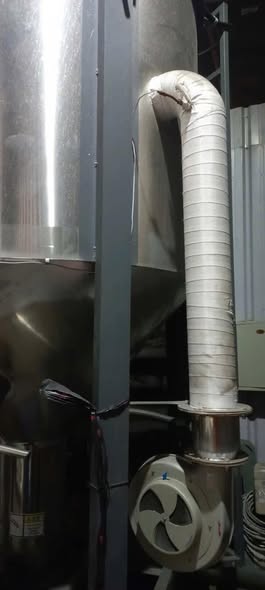 Thanh lý bồn trộn 1 tấn inox có sấy bồn Trung Quốc