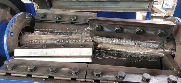 Thanh lý máy băm miệng loe 1m2 motor 45k tại Bắc Ninh