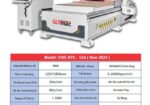 CNC Gutmac 1 đầu thay 12 dao tự động mới giá tốt