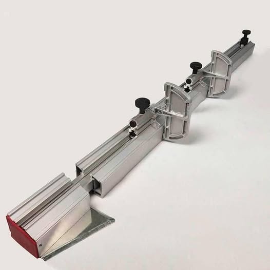 Bộ Ray Cữ Chặn Chuyên Dùng Cho Cưa Bàn, Kết Hợp Với Thước Thẳng Ray Trượt, Cữ Chặn.