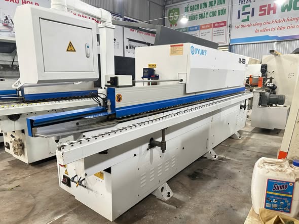 máy dán cạnh 6 chức năng JIYU, cho các bác đam mê hàng auth