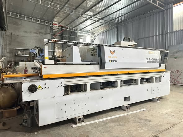 Máy dán cạnh 6 chức năng hãng KE-368F hàng cực ổn định – ra sản phẩm siêu nét.