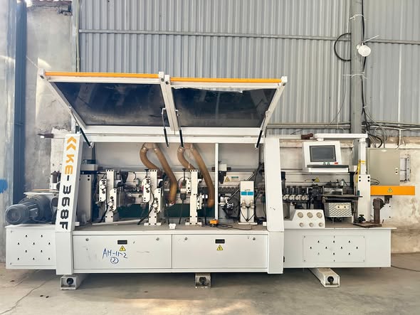 Máy dán cạnh 6 chức năng hãng KE-368F hàng cực ổn định – ra sản phẩm siêu nét.