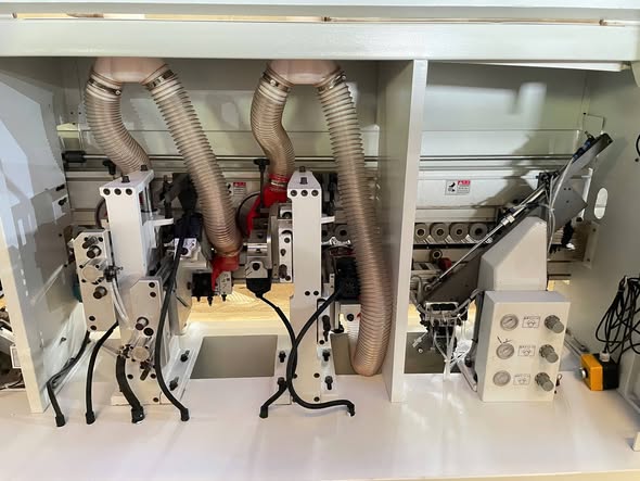 Thanh lý máy dán cạnh 7 Cn qsd máy sẵn kho Hữu Phát Hà Nội