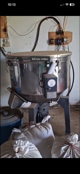 Thanh lý bồn trộn inox đài loan, 95% mua về chưa sử dụng, 200kg