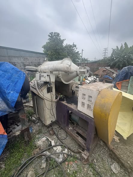 Máy đùn Doang pvc trục vít 65 ly hộp số 200