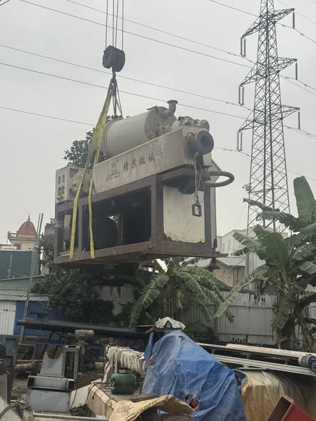 Máy đùn Doang pvc trục vít 65 ly hộp số 200