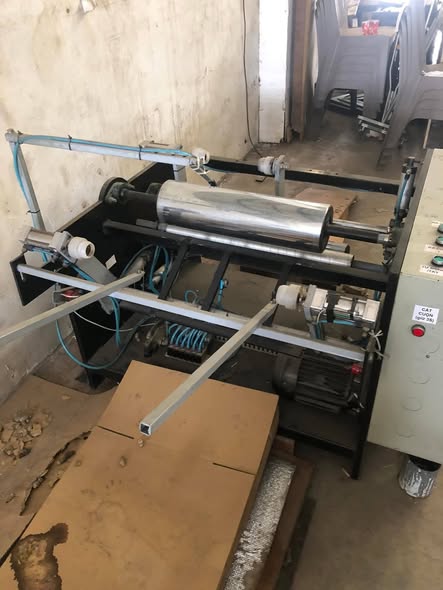 Thanh lý máy sang cuộn PE khổ 50 cm