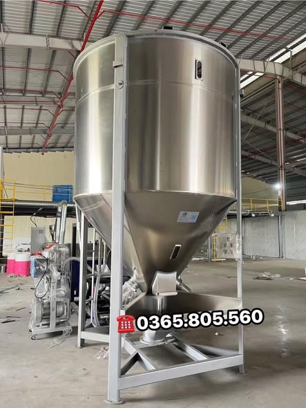 Máy trộn hạt nhựa bên em sẵn kho 500kg đến 10 tấn