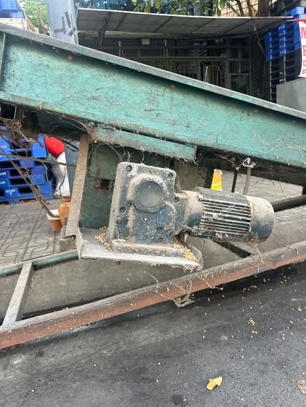 Thanh lý băng tải dài 5 m rộng 60 cm