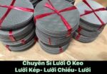 LƯỚI INOX-LƯỚI KÉP(LƯỚI CHIẾU) Ó KEO LỌC NHỰA ĐỦ KÍCH THƯỚC