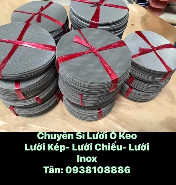 LƯỚI INOX-LƯỚI KÉP(LƯỚI CHIẾU) Ó KEO LỌC NHỰA ĐỦ KÍCH THƯỚC
