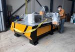 CNC cắt quảng cáo mặt bàn nhôm 1325 spindle