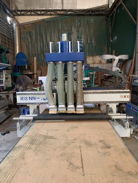 Thanh lý cnc 4 đầu