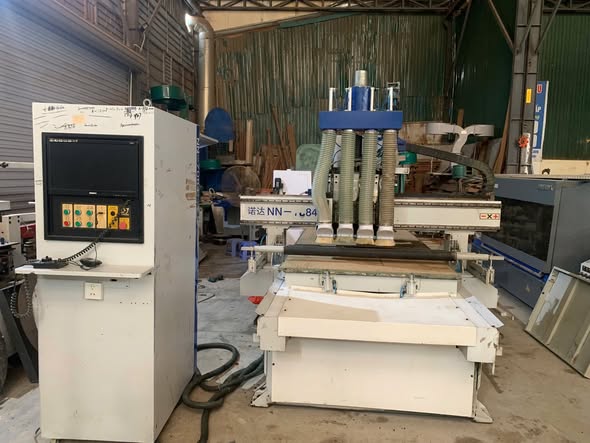 Thanh lý cnc 4 đầu