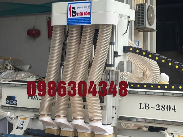 CNC 4 đầu độc lập LB-2804 – Cỗ máy sinh ra để “cày đơn” liên tục!