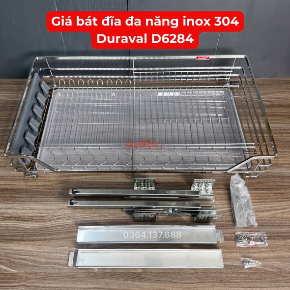 Phụ kiện tủ bếp DURAVAL cứ về là cháy hàng liên tục