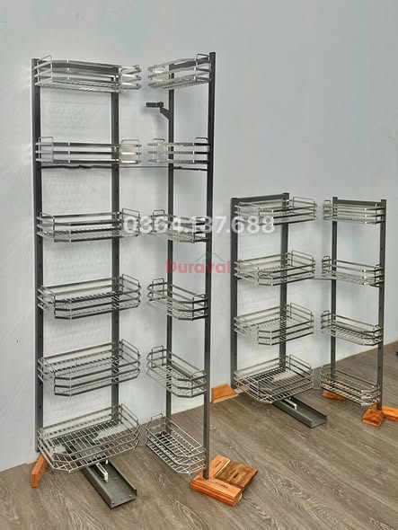 Phụ kiện tủ bếp DURAVAL cứ về là cháy hàng liên tục