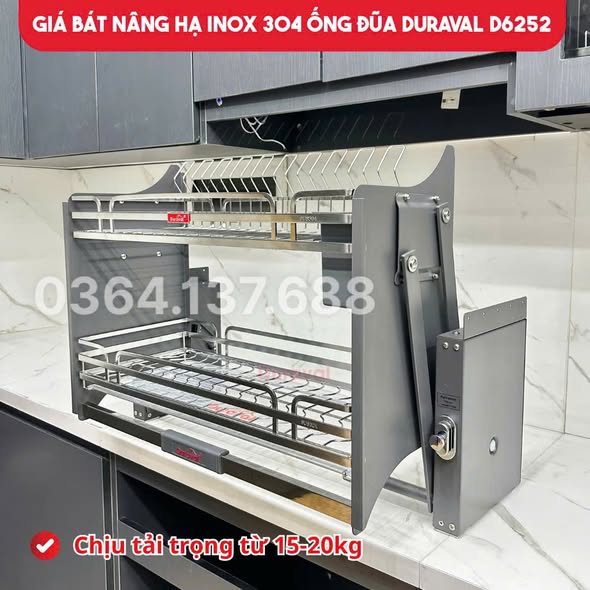 Phụ kiện tủ bếp DURAVAL cứ về là cháy hàng liên tục