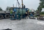 Bán thanh lí cực rẻ Trộn ngang 4 tấn bọc inox