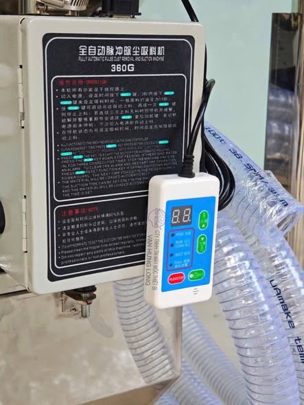 Máy Hút Cấp Liệu 360G ( Tự động vệ sinh )
