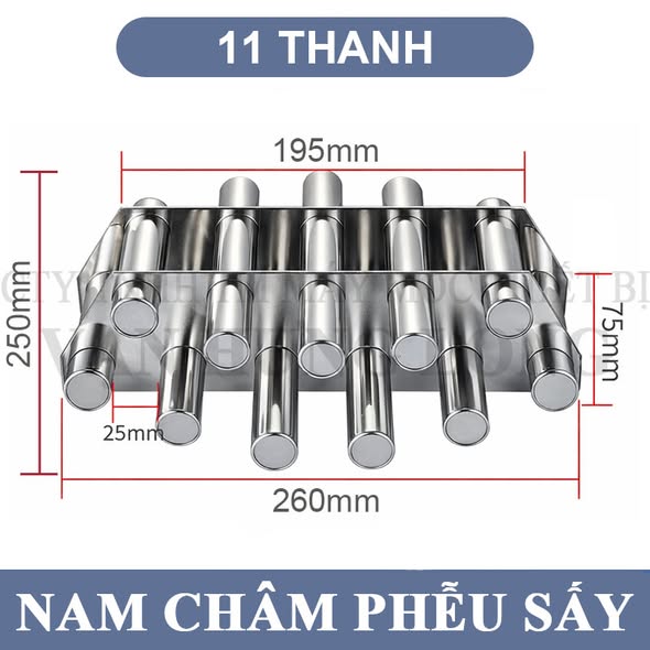 NAM CHÂM phễu nhựa.
