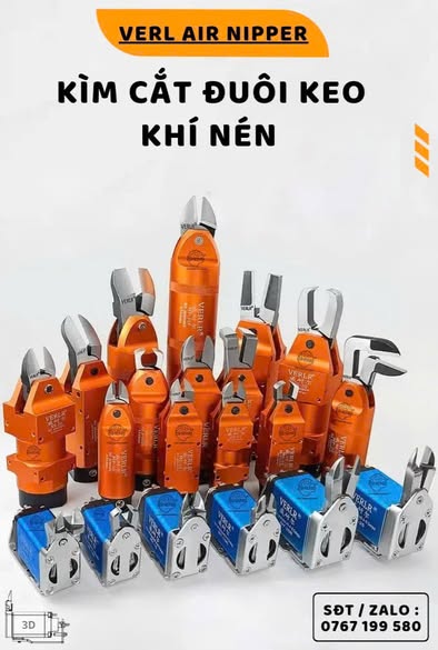 Kìm Cắt Đuôi Keo Khí Nén ( Robot – Cầm Tay )