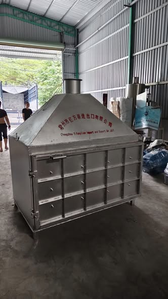Lò đốt lưới lọc nhựa không khói