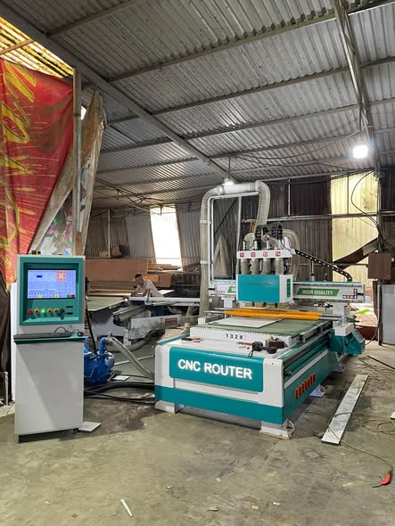 Thay 12 Dao Giá Phổ Thông Model CNC Router ATC-12