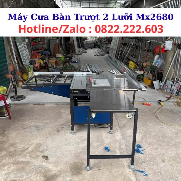 MX2680 – MÁY CƯA BÀN TRƯỢT 2 LƯỠI | HỆ CÁNH GÀ