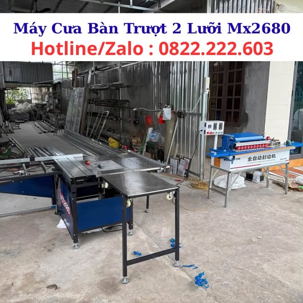 MX2680 – MÁY CƯA BÀN TRƯỢT 2 LƯỠI | HỆ CÁNH GÀ
