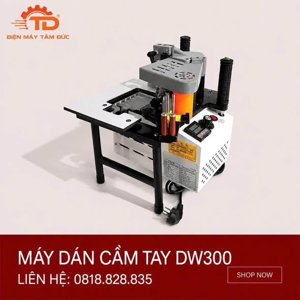 MÁY DÁN CẠNH CẦM TAY DW300 – NHỎ GỌN, DỄ SỬ DỤNG