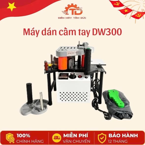 MÁY DÁN CẠNH CẦM TAY DW300 – NHỎ GỌN, DỄ SỬ DỤNG